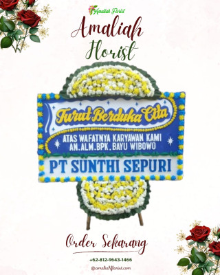 Papan Bunga Duka di Air Santok