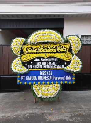 Papan Bunga Duka di Air Santok