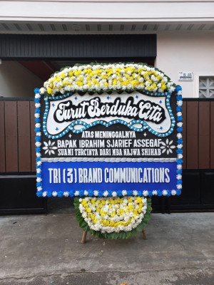 Papan Bunga Duka di Air Santok